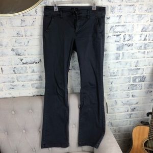 American Eagle gray kick boot pants sz 8